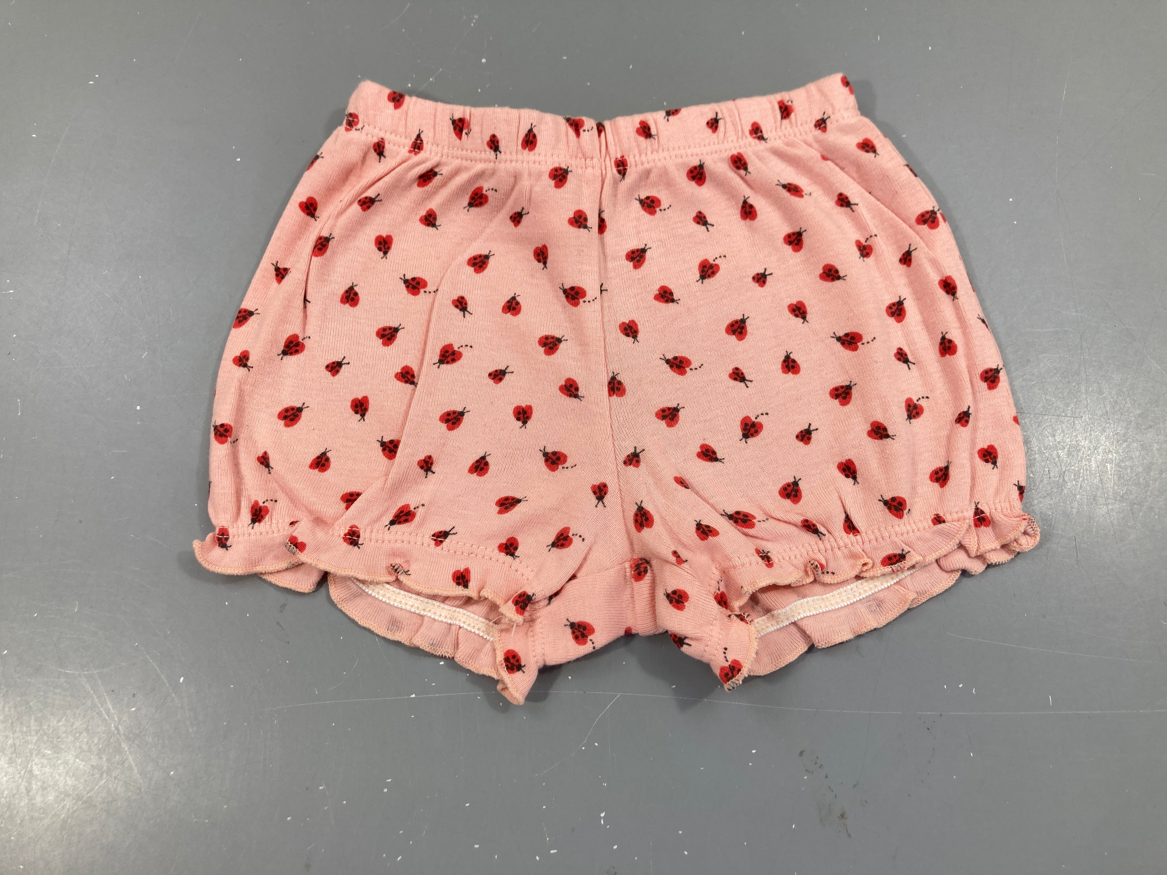 Short bloomer jersey rose coccinelles