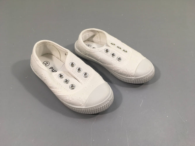 Toiles blanche, 24, état neuf, moins cher chez Petit Kiwi