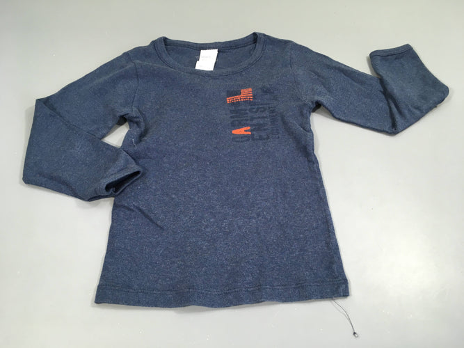 Chemisette ml bleue, moins cher chez Petit Kiwi