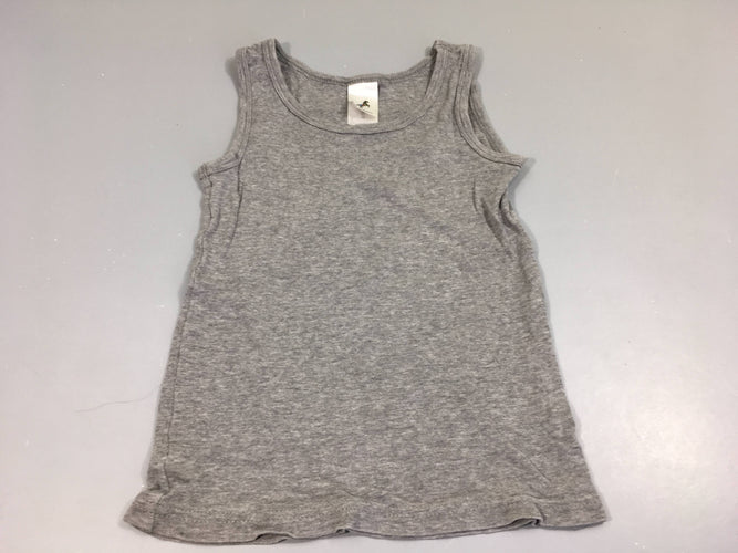 Chemisette s.m gris chiné, moins cher chez Petit Kiwi