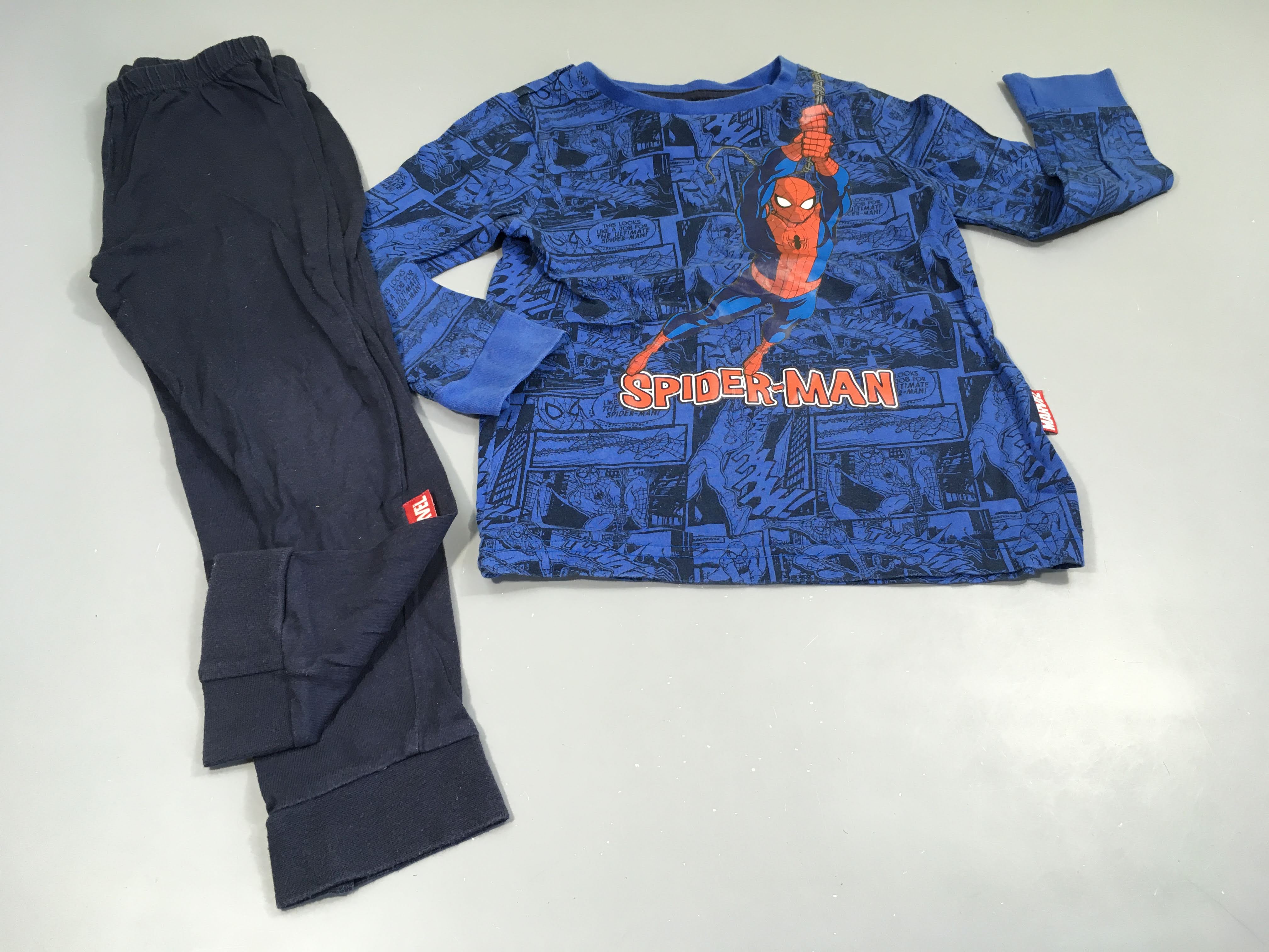 Pyjama 2pcs jersey bleu, bleu marine Spider-man