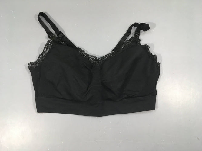 Soutien d'allaitement sans armature noir, moins cher chez Petit Kiwi