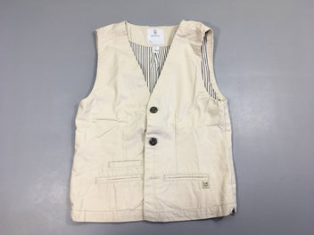 Gilet s.m de costume beige