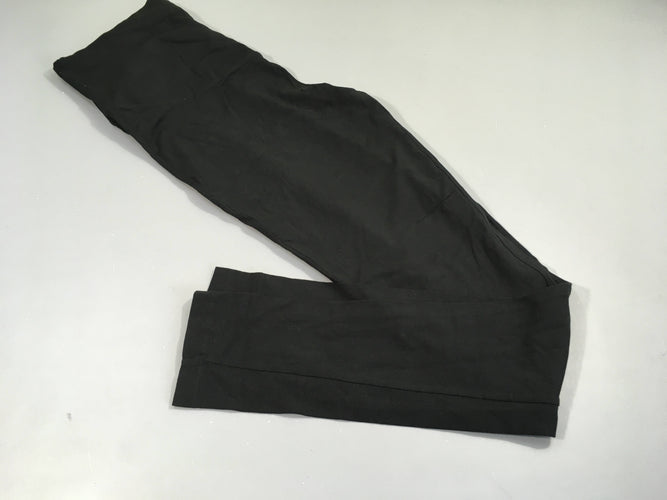 Pantalon jersey de grossesse noir, moins cher chez Petit Kiwi