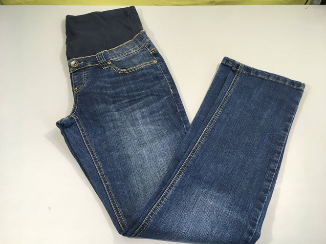 Jeans de grossesse , taille élastique, moins cher chez Petit Kiwi