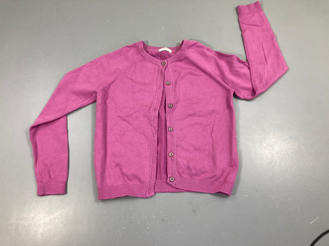 Gilet lila, moins cher chez Petit Kiwi