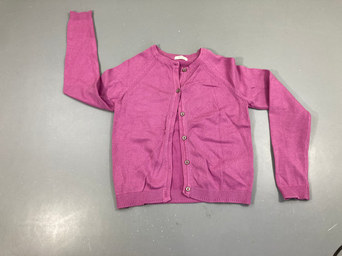 Gilet lila, moins cher chez Petit Kiwi