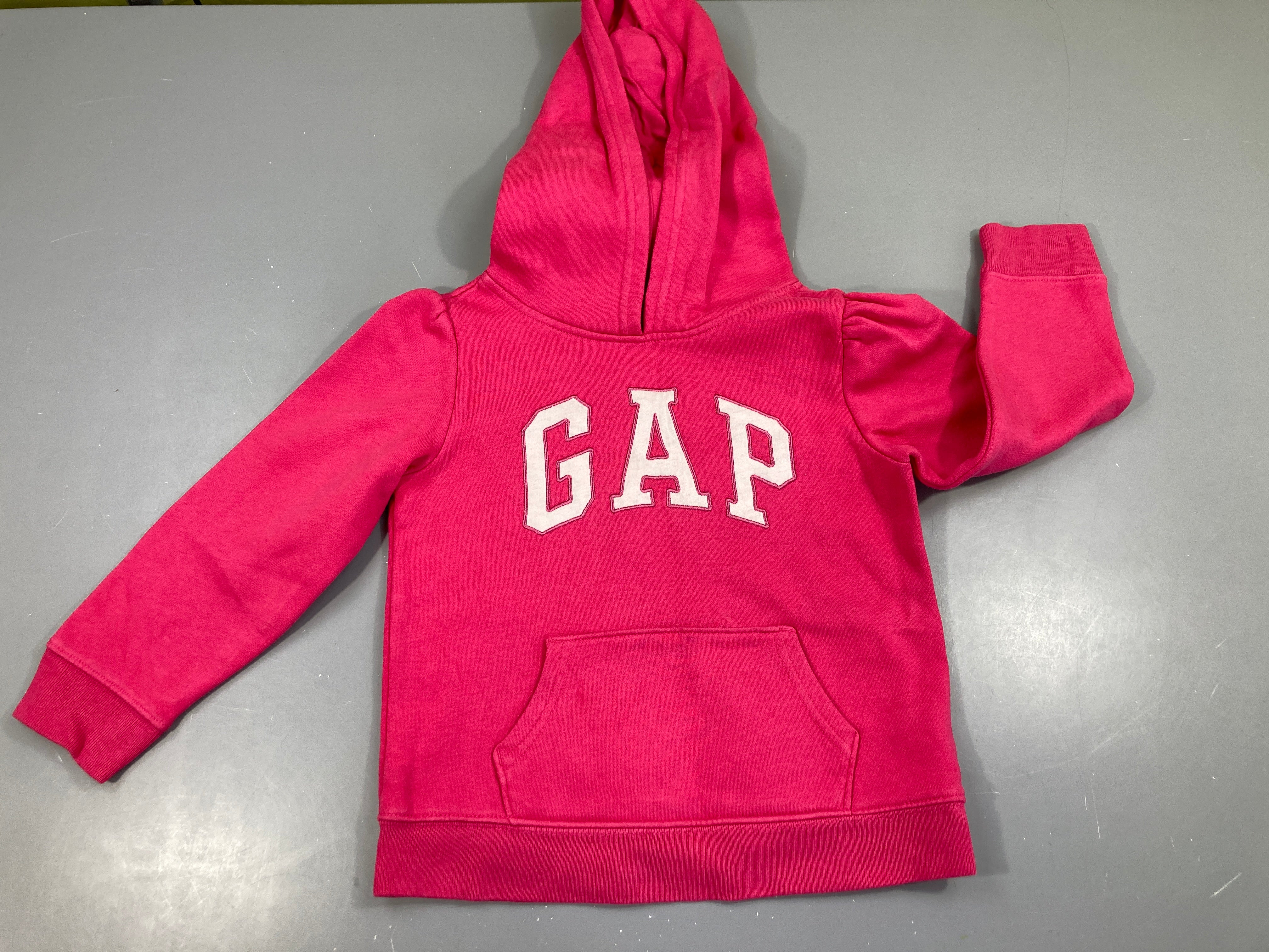 Sweat à capuche rose vif GAP