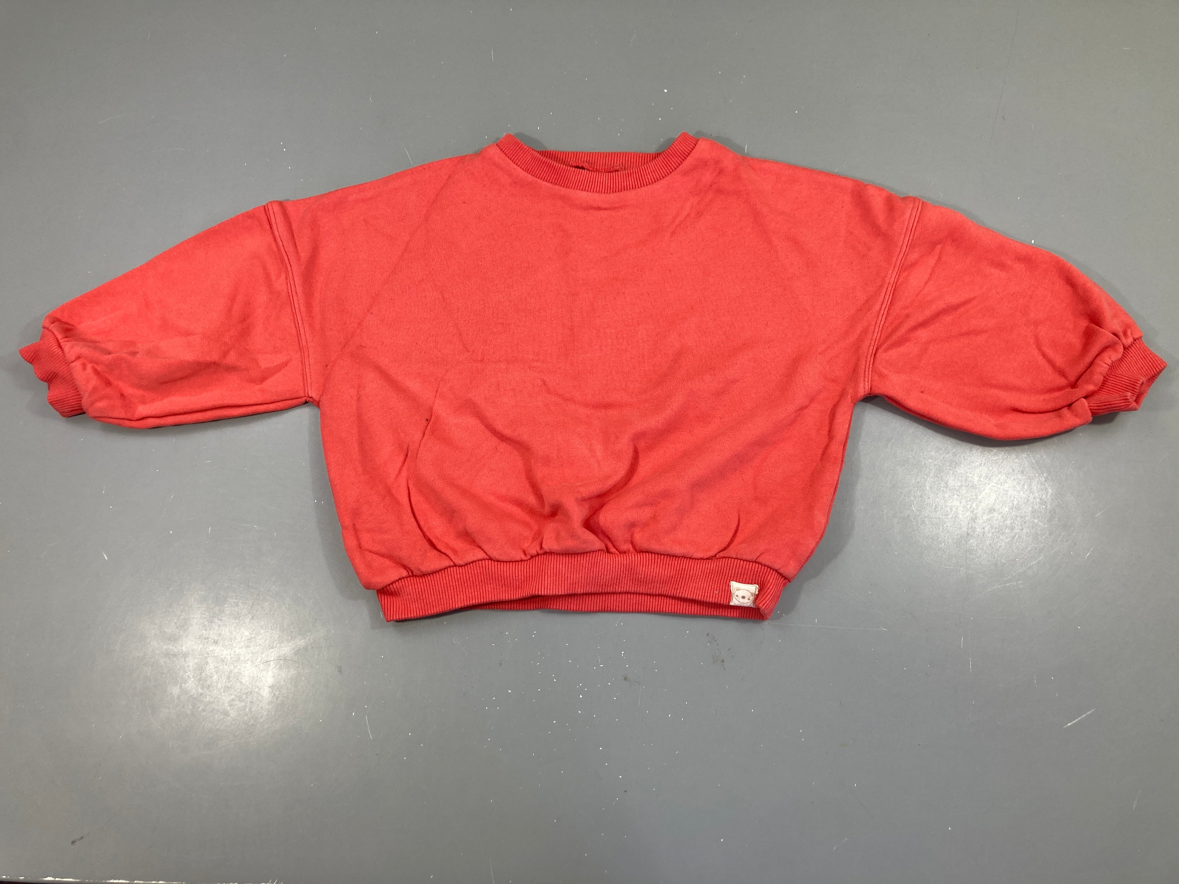 Sweat oversize rose vif