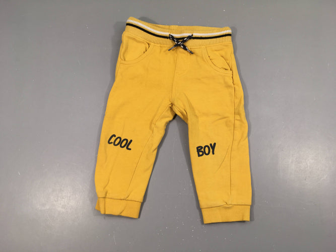 Pantalon molleton jaune Cool Boy, moins cher chez Petit Kiwi