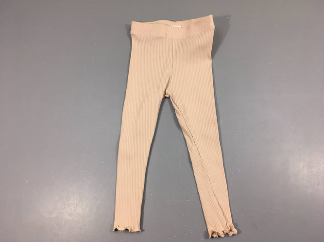 Legging côte rose, moins cher chez Petit Kiwi