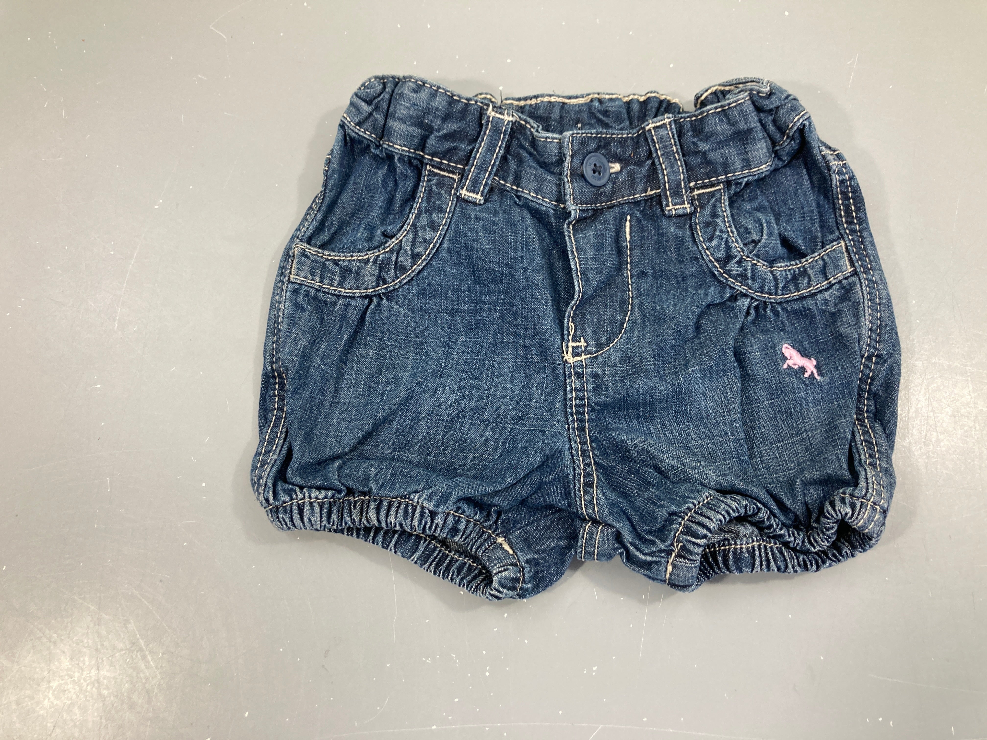 Short bloomer en jean
