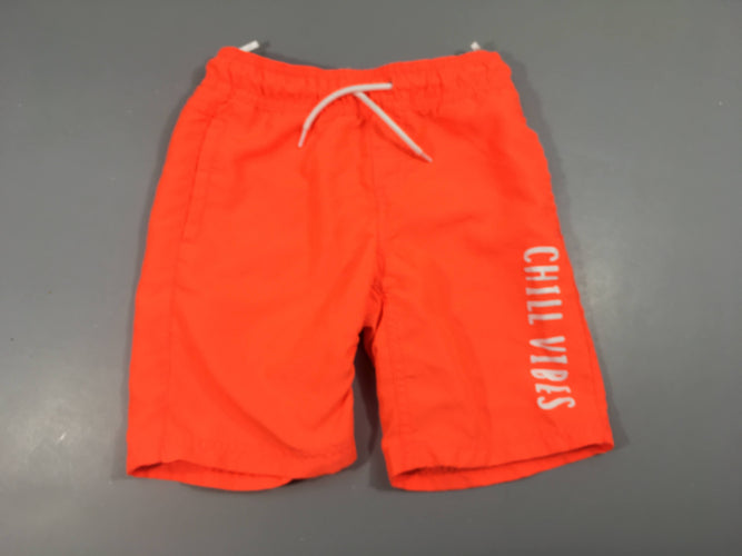 Short de sport orange fluo Stay cool, moins cher chez Petit Kiwi