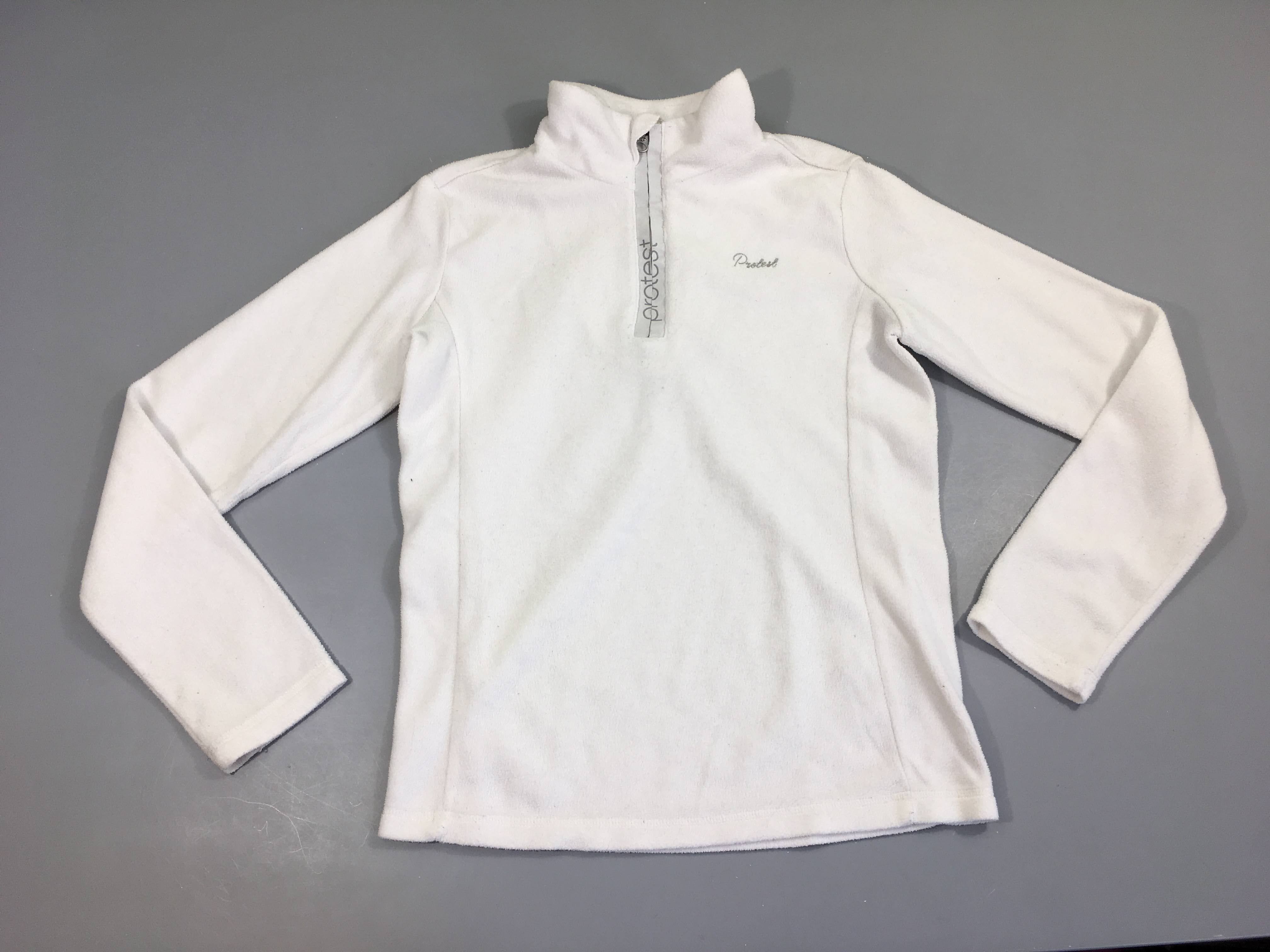 Polar blanc col camionneur protest