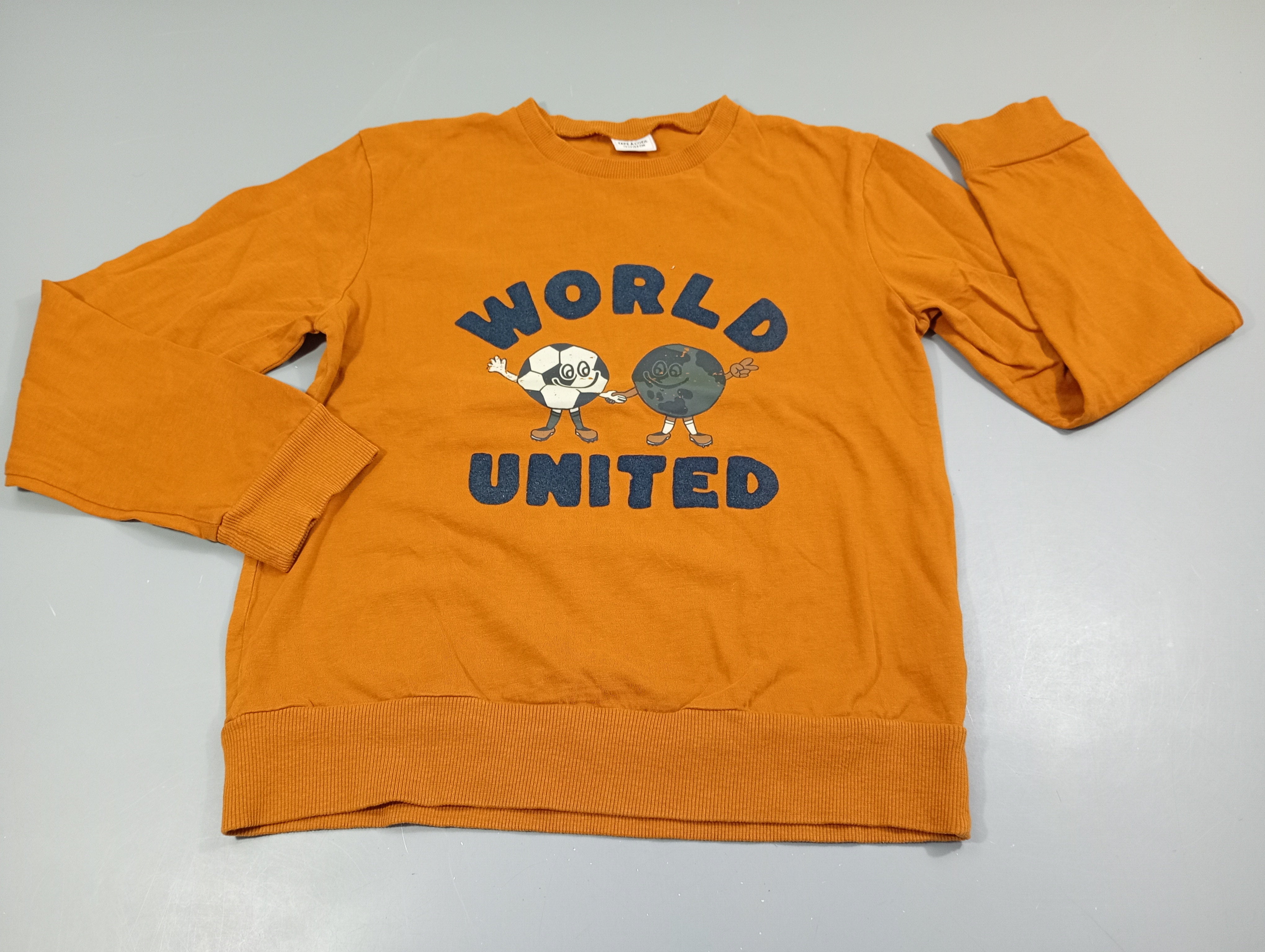 Sweat léger jaune moutarde ballons 