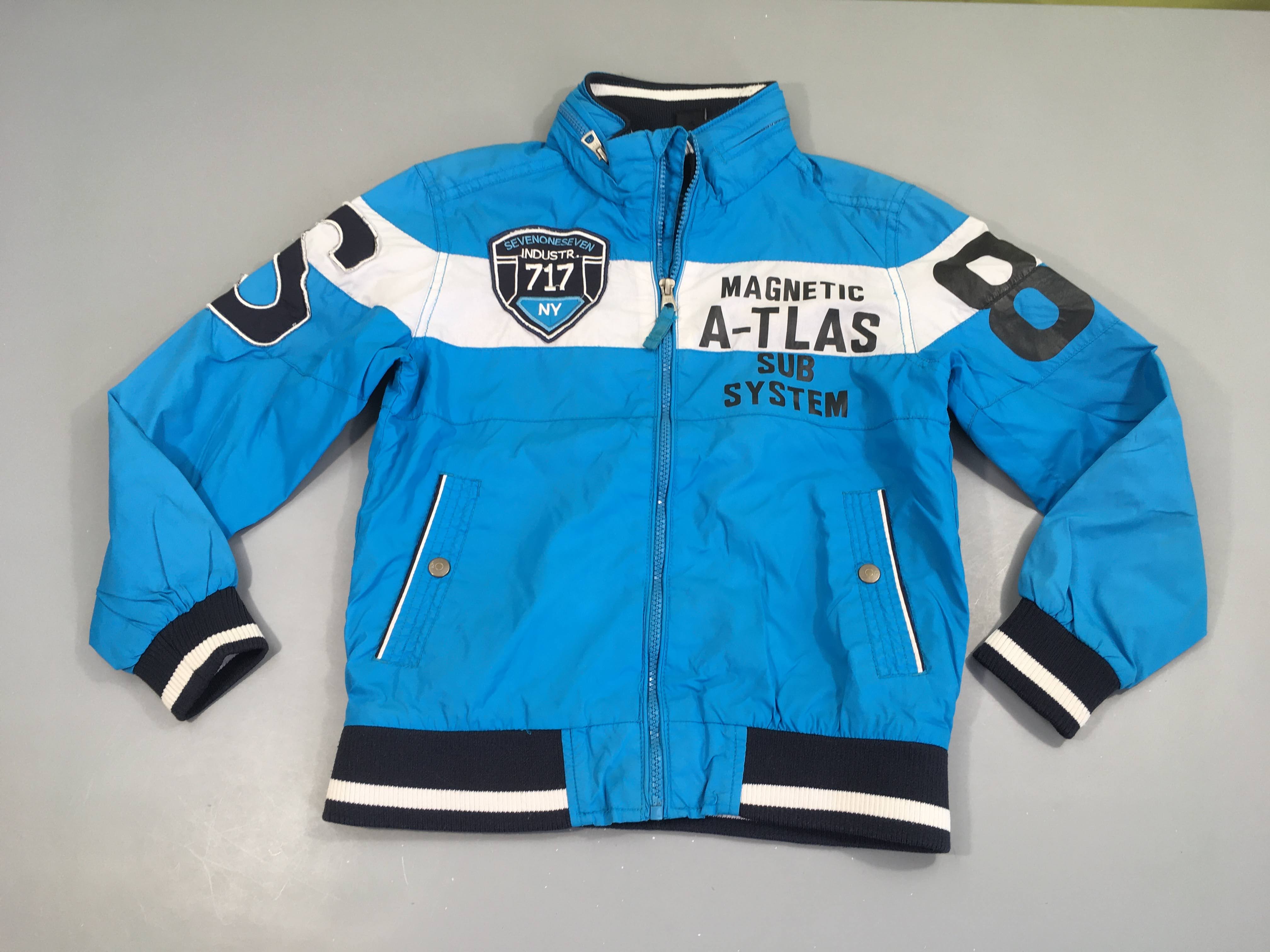 Veste Légère bleu/blanc Magnetic A-tlas
