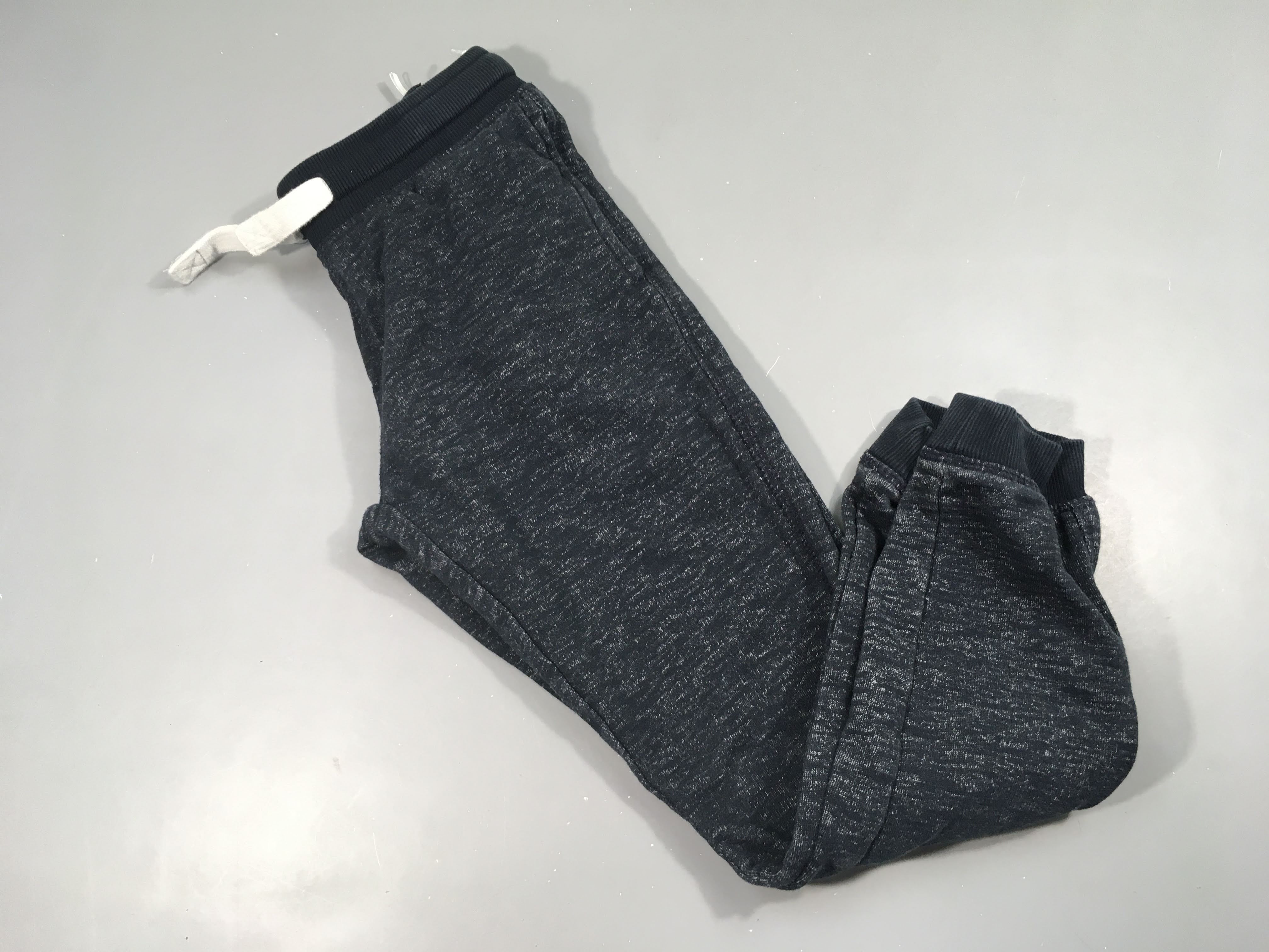 Pantalon de training bleu gris chiné