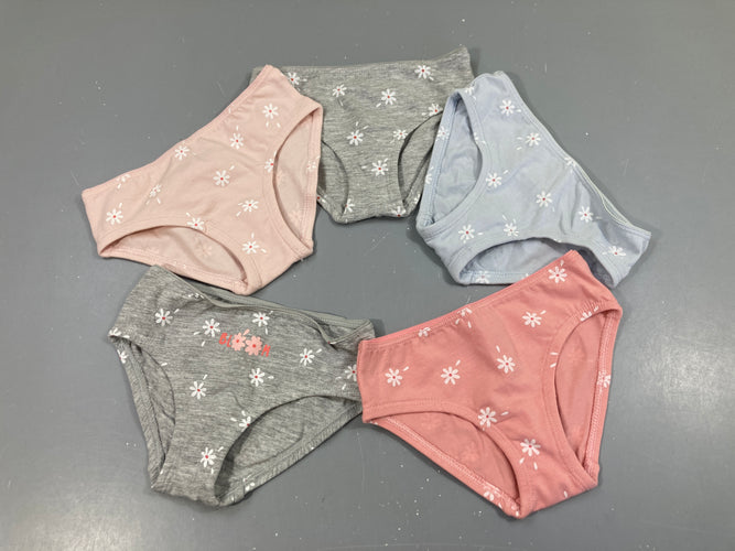 5 Culottes bleu-rose, moins cher chez Petit Kiwi