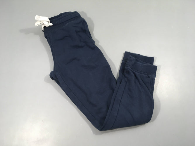 Pantalon de training bleu cordon blanc, moins cher chez Petit Kiwi