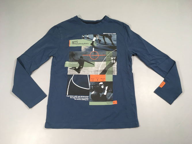 T-shirt m.l bleu NYC NY 89, moins cher chez Petit Kiwi