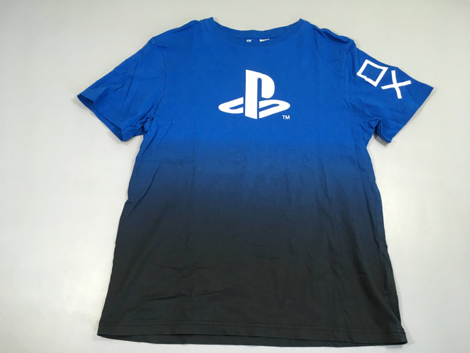 T-shirt m.c bleu PS, moins cher chez Petit Kiwi