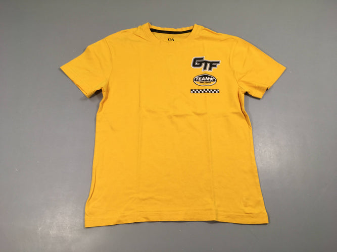 T-shirt m.c jaune GTF, moins cher chez Petit Kiwi