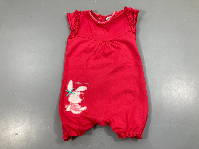 Bar.boteuse fuchsia froufrou manches, moins cher chez Petit Kiwi