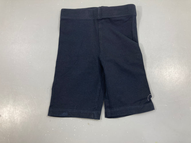 Legging short bleu marine, moins cher chez Petit Kiwi