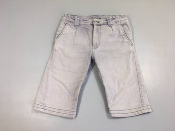 Bermuda en jean gris