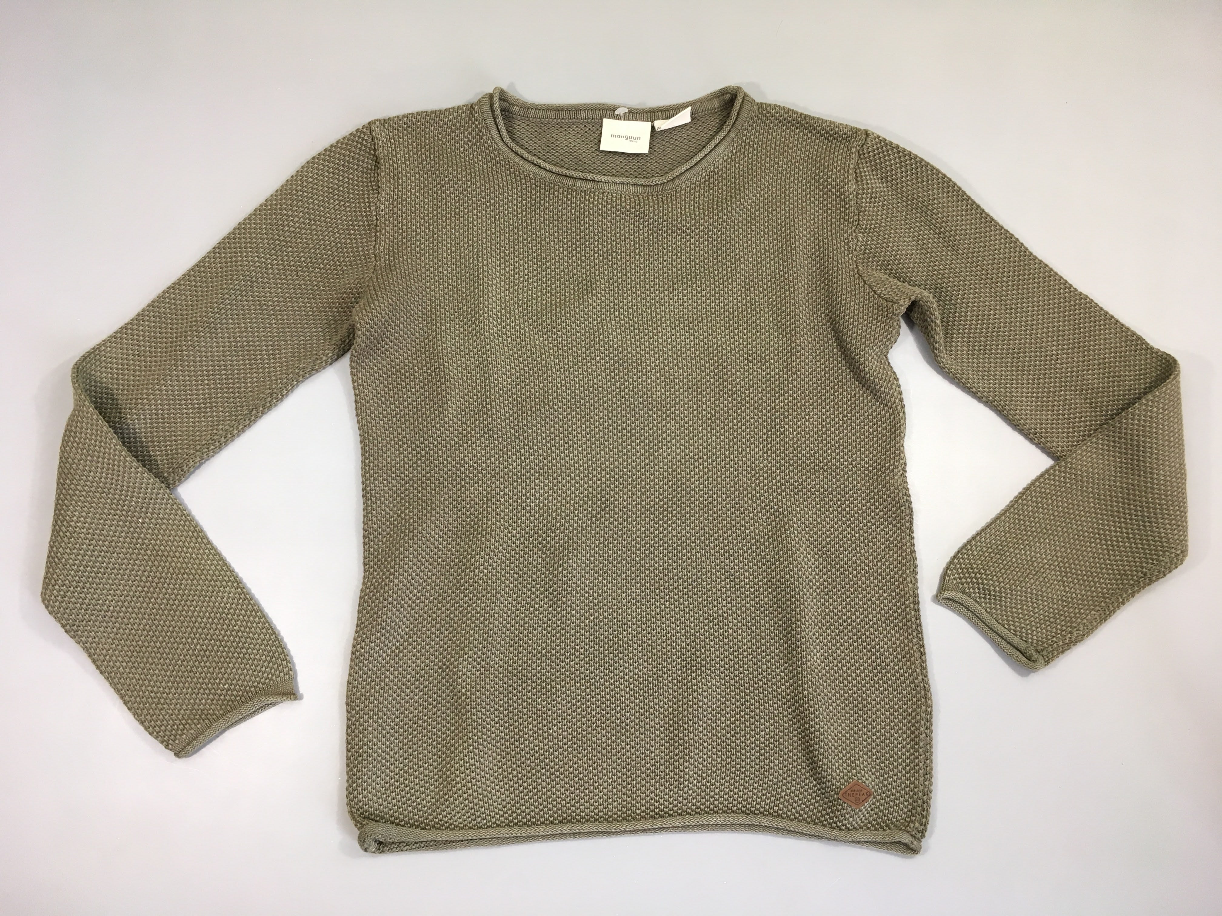 Pull kaki texturé Manguun