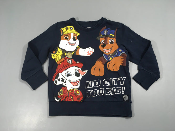 Sweat bleu marine Paw Patrol, moins cher chez Petit Kiwi