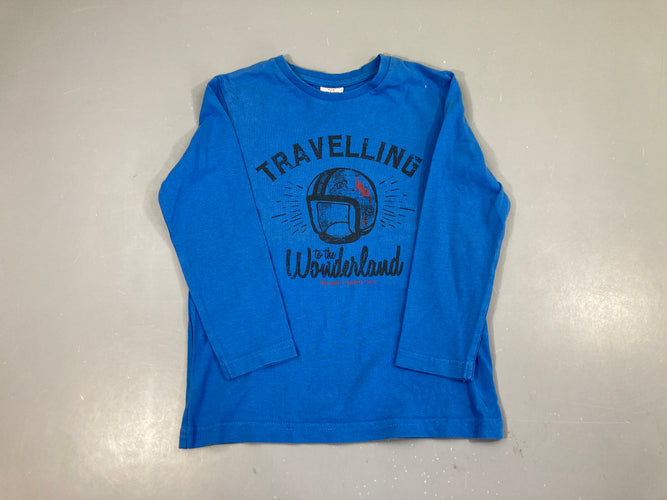 T-shirt m.l bleu casque, moins cher chez Petit Kiwi