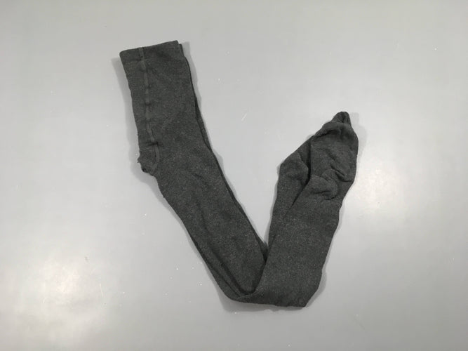 Paire de collants gris chiné, bouloché, moins cher chez Petit Kiwi