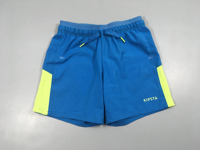 Short de sport bleu/vert, Kipsta, moins cher chez Petit Kiwi