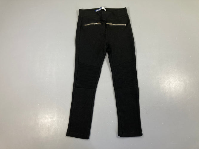 Jegging noir poches zippées, moins cher chez Petit Kiwi