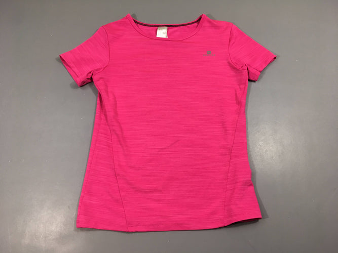 T-shirt m.c rose flammé domyos, moins cher chez Petit Kiwi