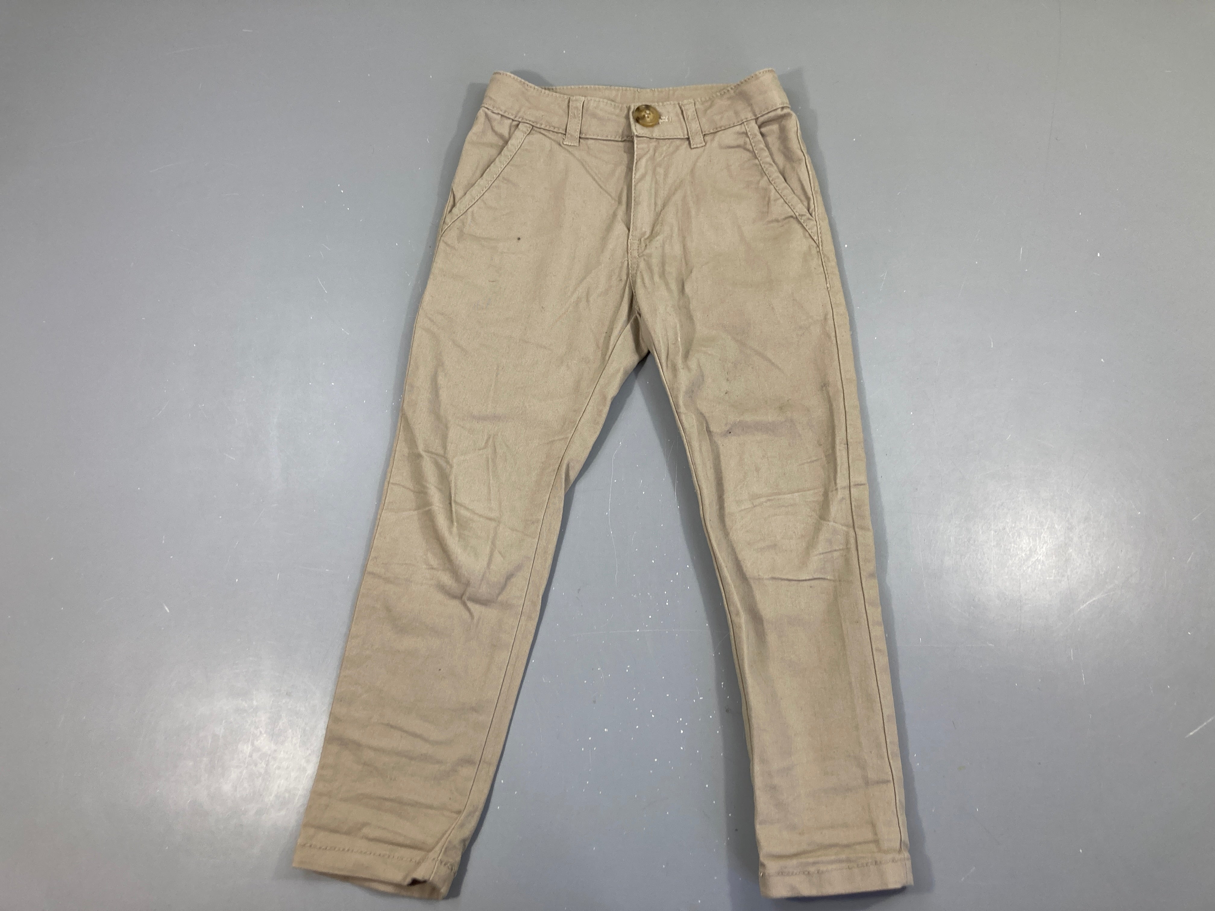 Pantalon chino beige