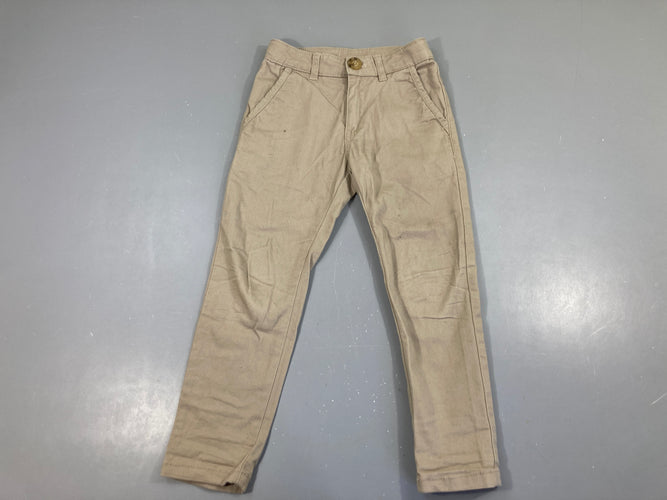 Pantalon chino beige, moins cher chez Petit Kiwi