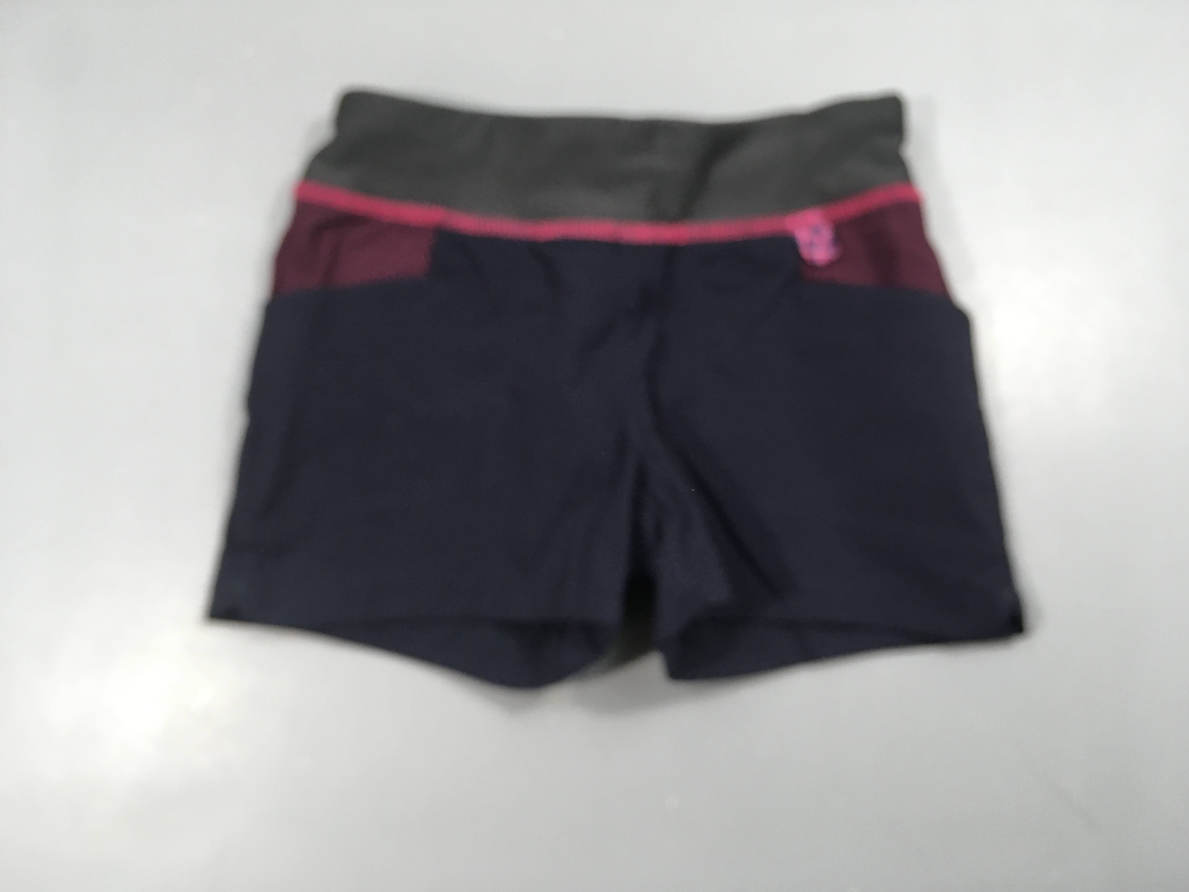 Short de randonnée, bleu/rose