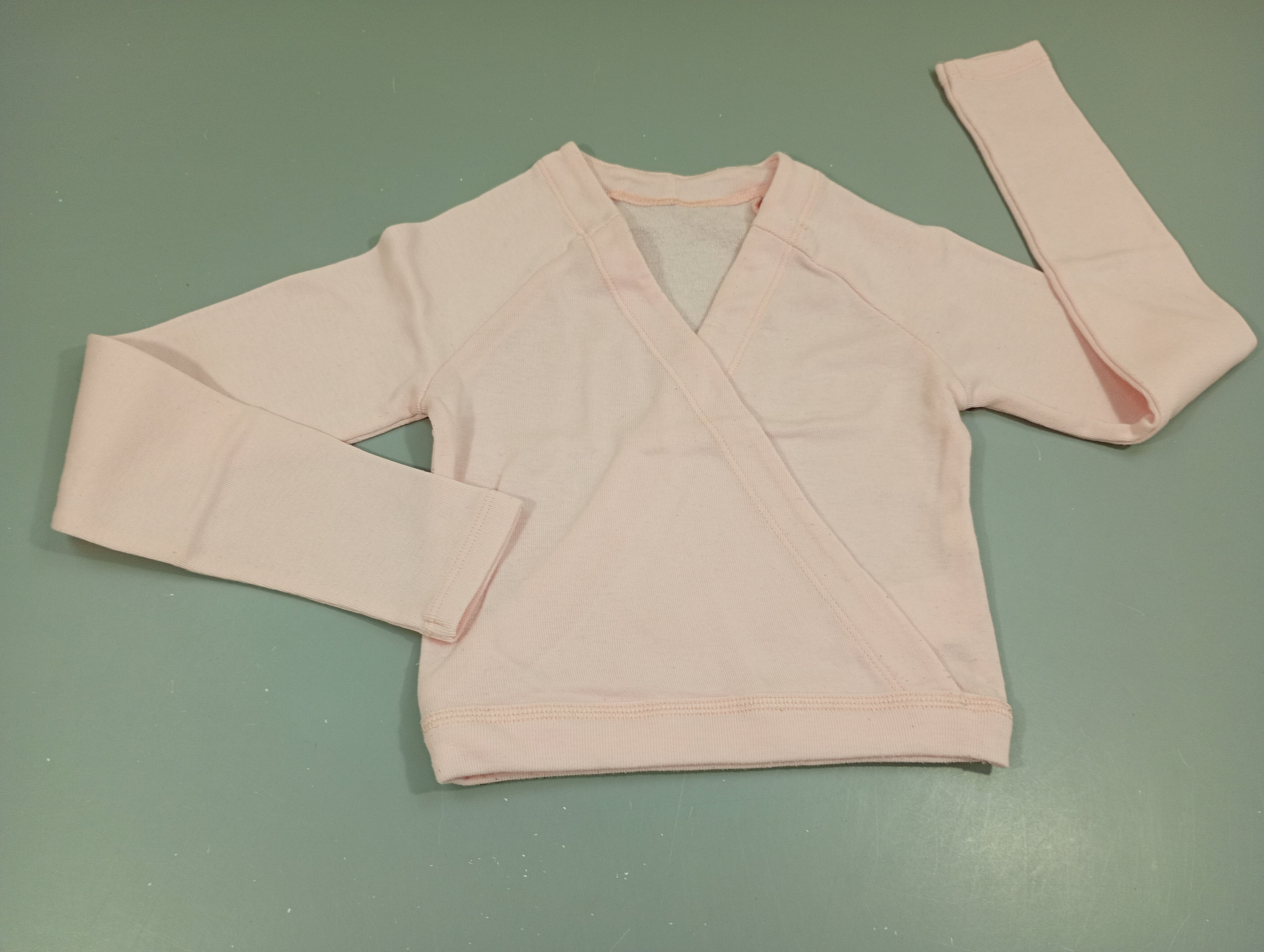 Gilet cache-coeur de danse rose