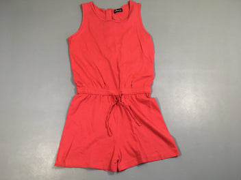 Combishort s.m jersey rouge , pressions dans le dos