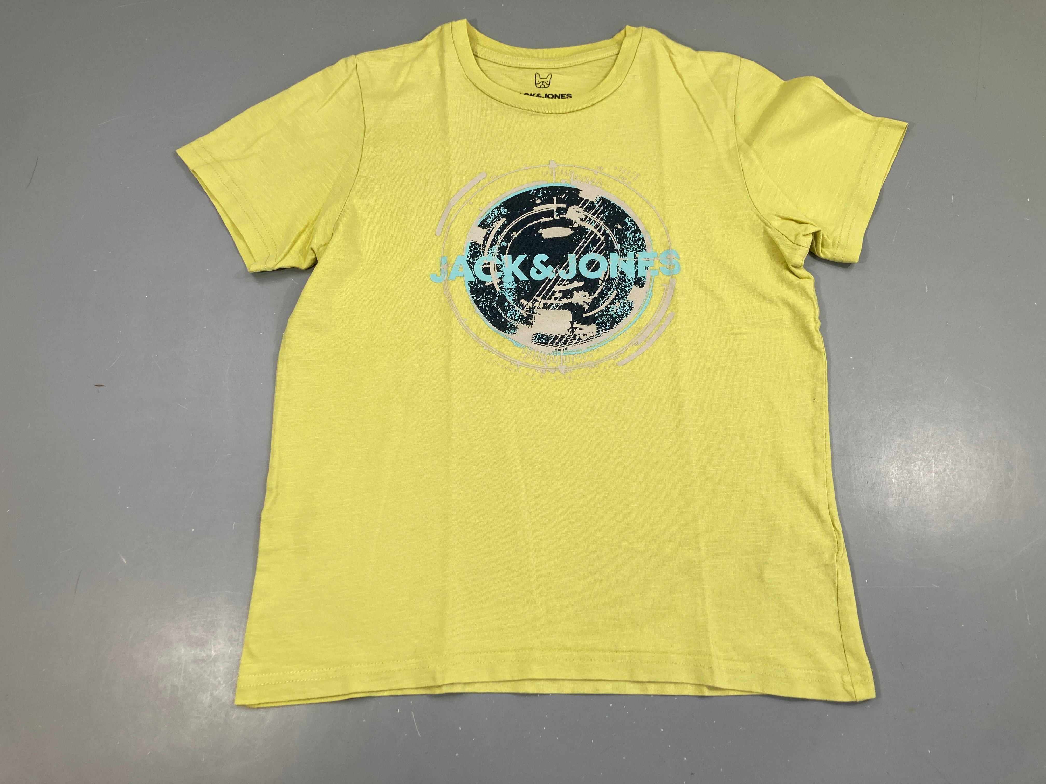 T-shirt m.c jaune Jack&jones