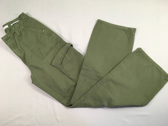 Pantalon kaki cargo, T34, moins cher chez Petit Kiwi