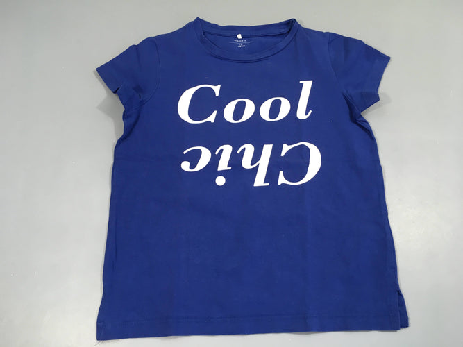 T-shirt m.c  bleu Cool chic, moins cher chez Petit Kiwi