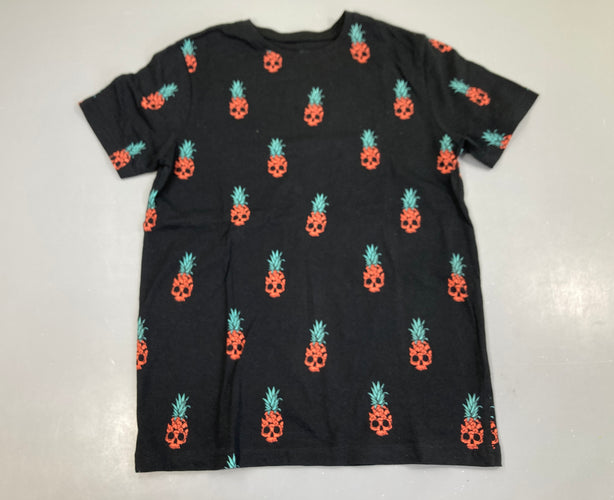 T-shirt m.c noir ananas mortels, moins cher chez Petit Kiwi