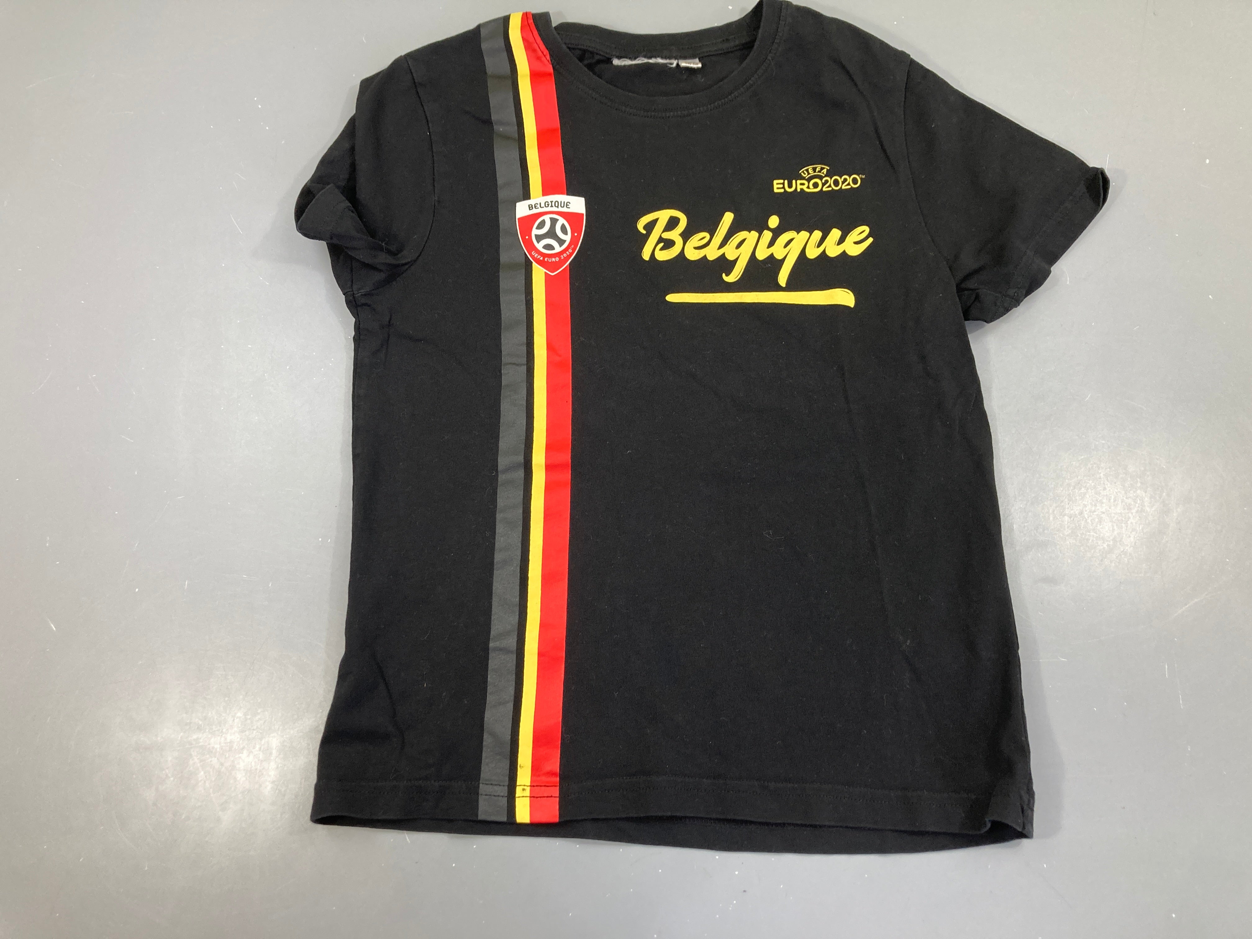 T-shirt m.c noir Belgium