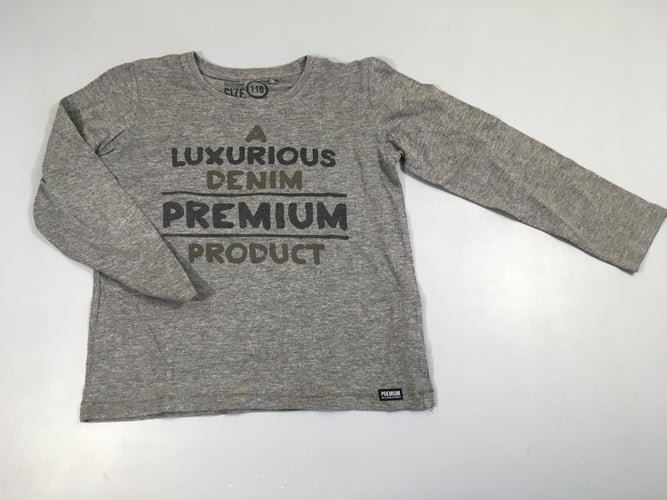 T-shirt m.l gris foncé premium, moins cher chez Petit Kiwi