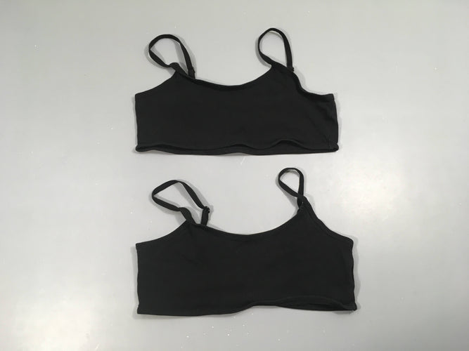 2 Brassière noires, moins cher chez Petit Kiwi