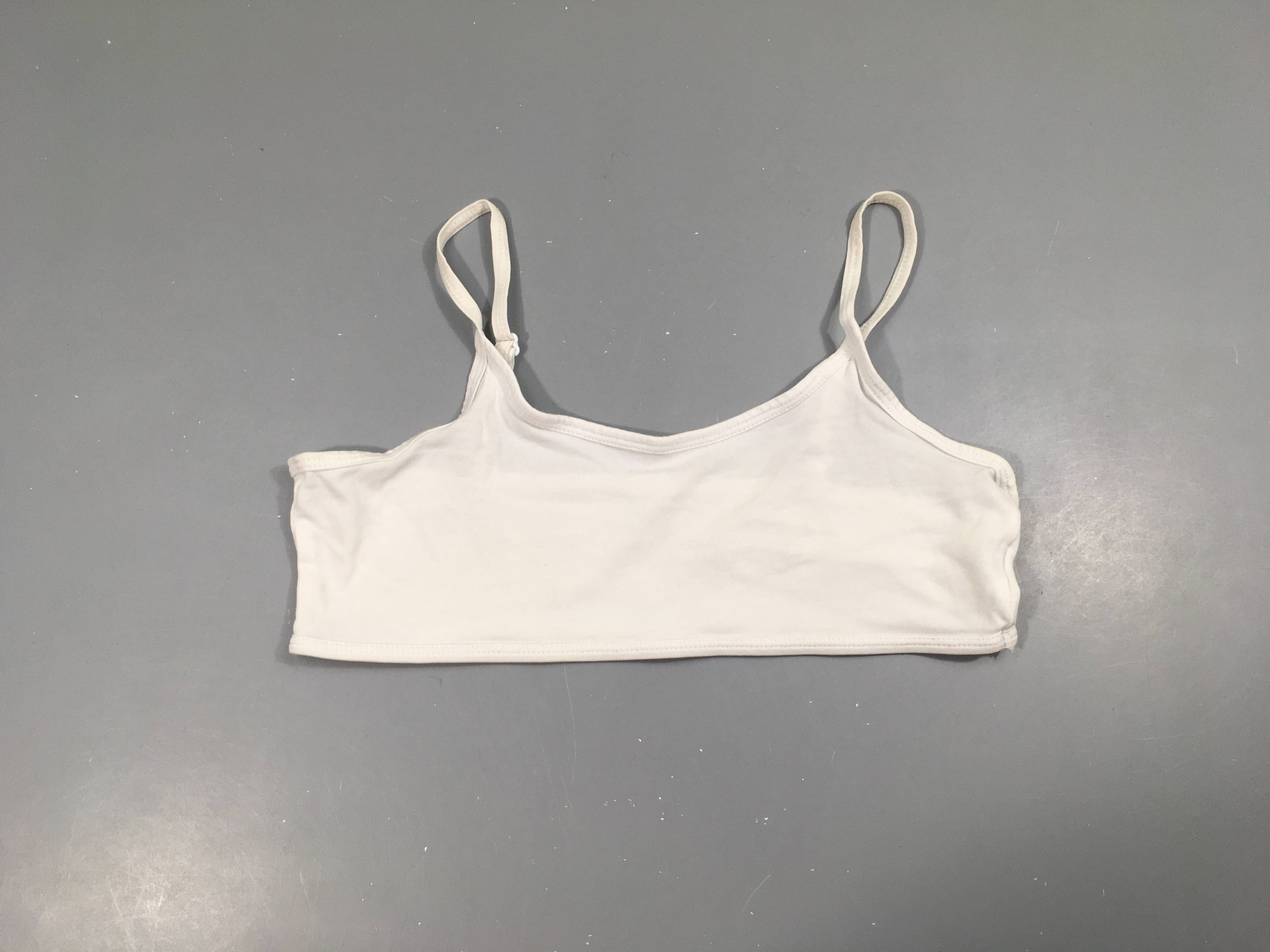 Brassière blanche