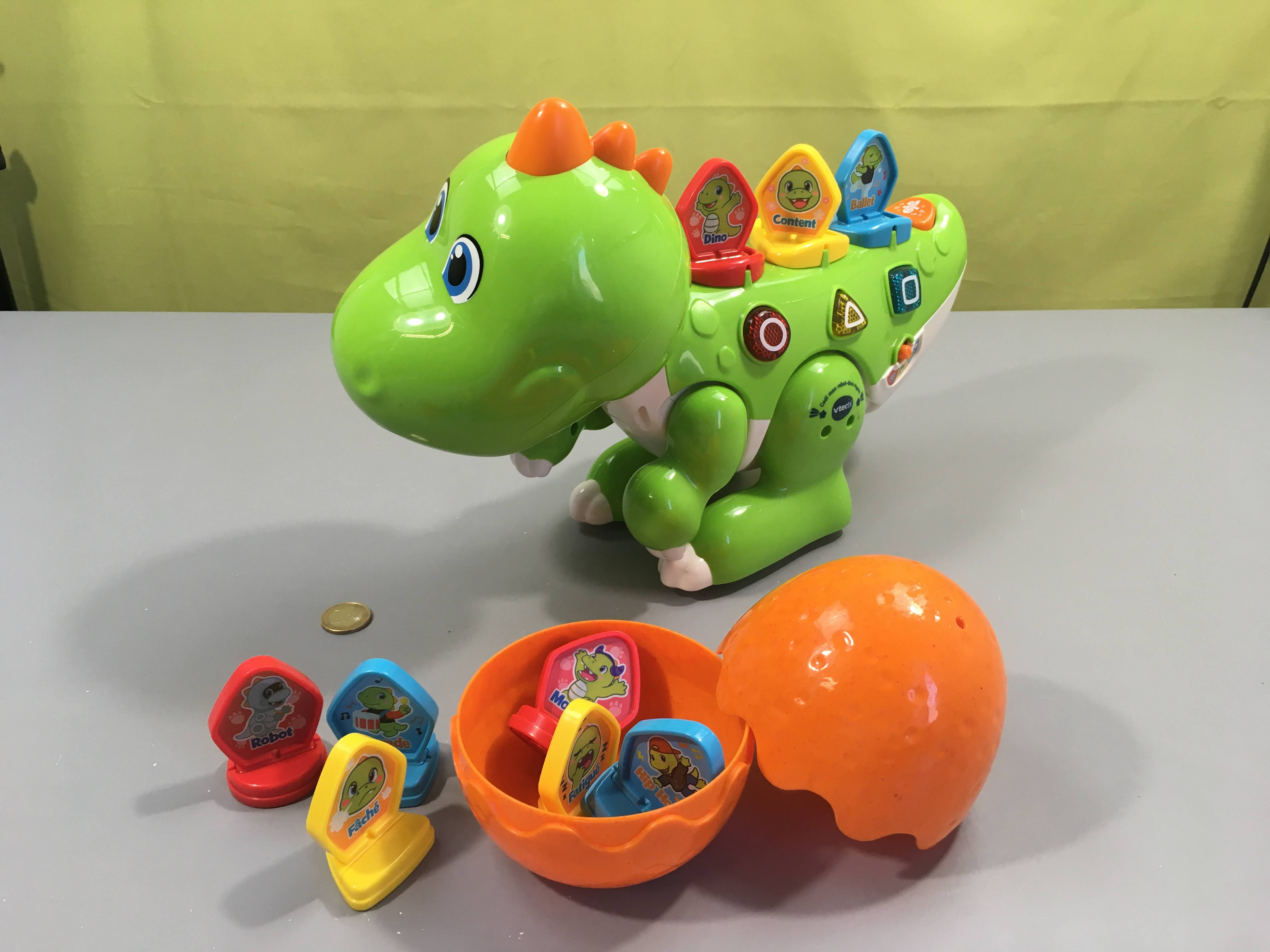 Codi mon robot-dino rigolo - fonctionne